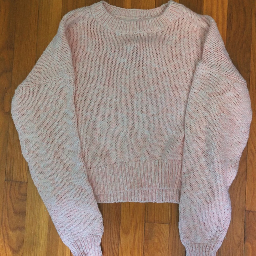 NWT pink sweater